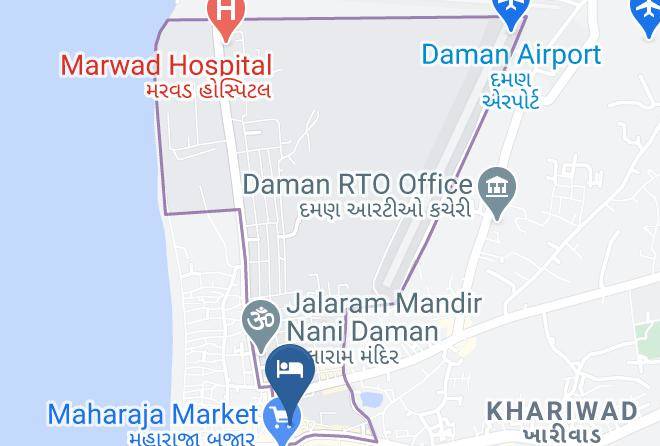 Daman - Hotel Diamond Maps
