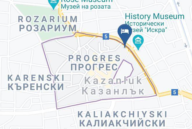 Kazanlak - Hotel Diamond Maps