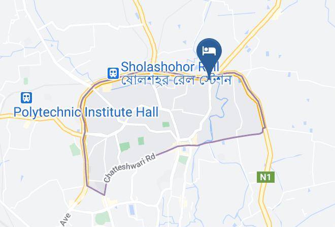 Chittagong - Hotel Diamond Park Maps