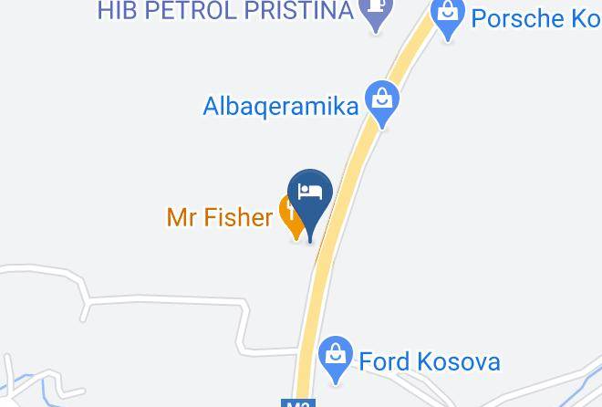 Gracanica - Hotel Diamond Prishtina Maps