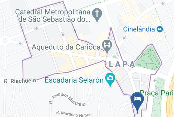 Rio De Janeiro Santa Teresa - Hotel Diamond Maps