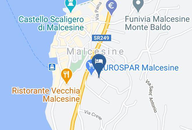Verona - Hotel Diana A Malcesine Maps