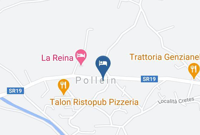 Aosta - Hotel Diana Maps
