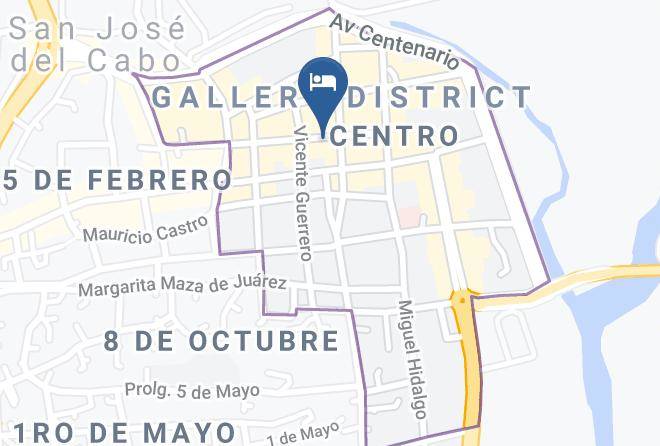 Los Cabos - Hotel Diana Maps