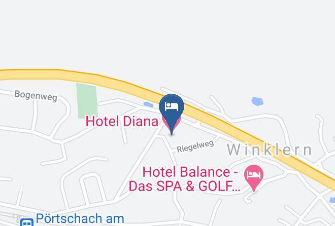 Klagenfurt Land - Hotel Diana Maps