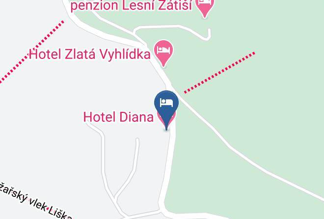Semily - Hotel Diana Maps