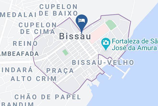 Sector Autonomo De Bissau - Hotel Diarama Maps