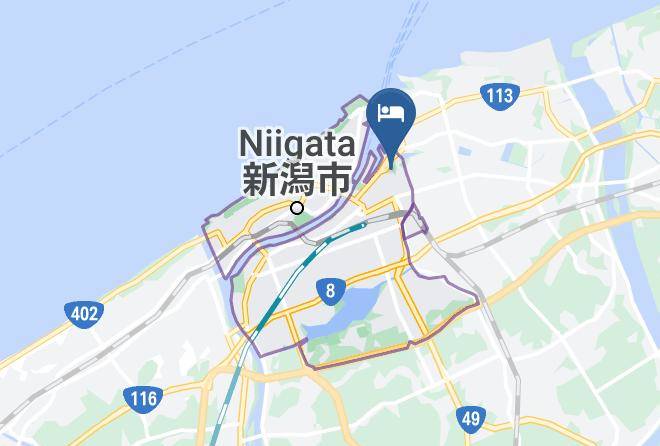 Hotel Diasmont Niigata Nishi Map