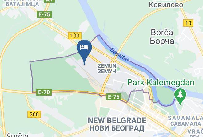 Belgrade City - Hotel Didara Maps