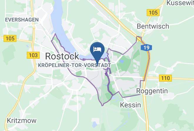 Rostock - Hotel Die Kleine Sonne Maps