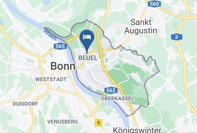 Bonn - Hotel Dieck Maps
