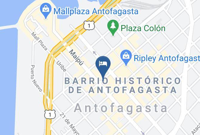 Antofagasta Province - Hotel Kinwong Maps
