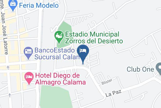 El Loa - Hotel Diego De Almagro Calama Alto El Loa Maps