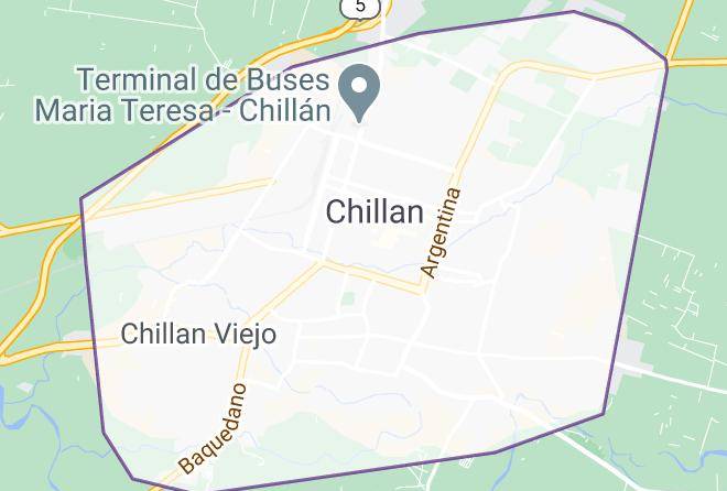 Hotel Diego De Almagro Chillan Map