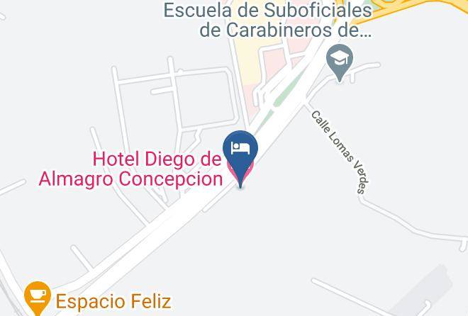 Concepcion Province - Hotel Diego De Almagro Concepcion Maps