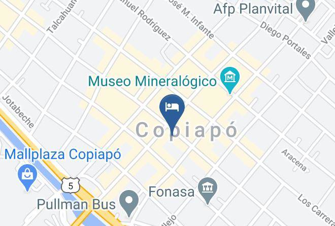 Copiapo Province - Hotel Diego De Almagro Copiapo Maps