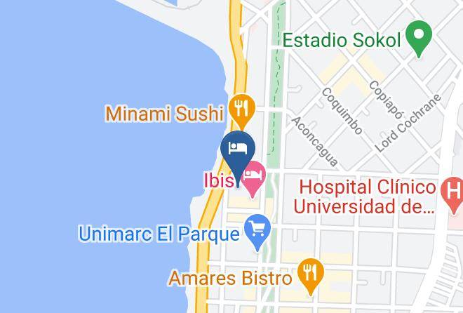 Antofagasta Province - Hotel Diego De Almagro Costanera Maps