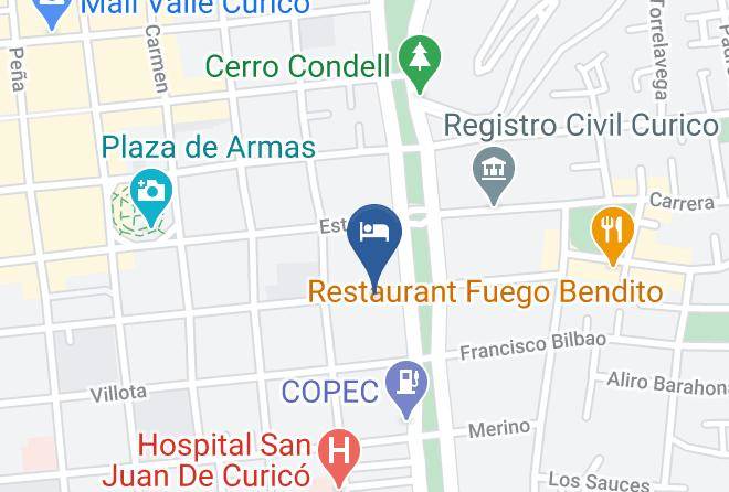 Curico Province - Hotel Diego De Almagro Curico Maps