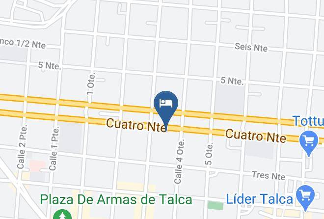 Talca Province - Hotel Diego De Almagro Express Maps
