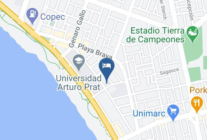 Iquique Province - Hotel Diego De Almagro Iquique Maps