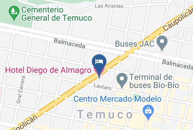 Hotel Diego De Almagro Map