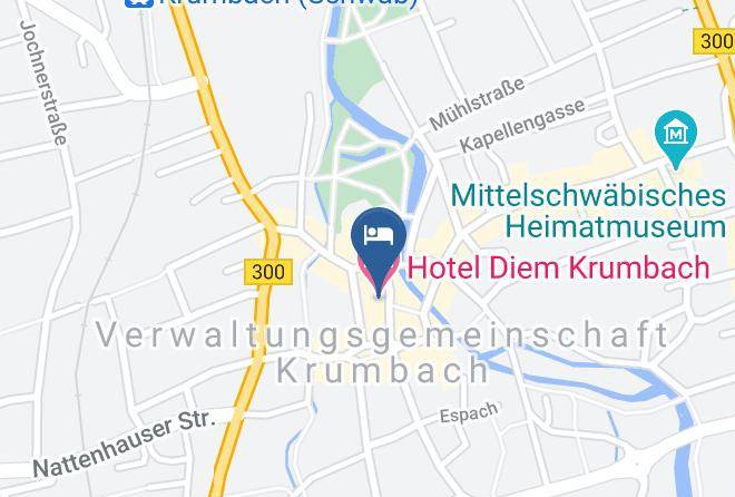 Gunzburg - Hotel Diem Krumbach Maps
