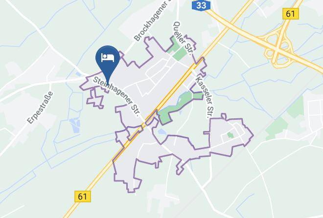 Bielefeld - Hotel Diembeck Maps