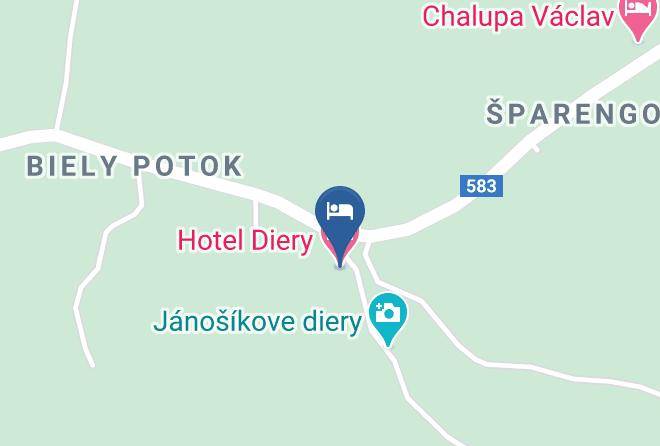 Terchova - Hotel Diery Maps