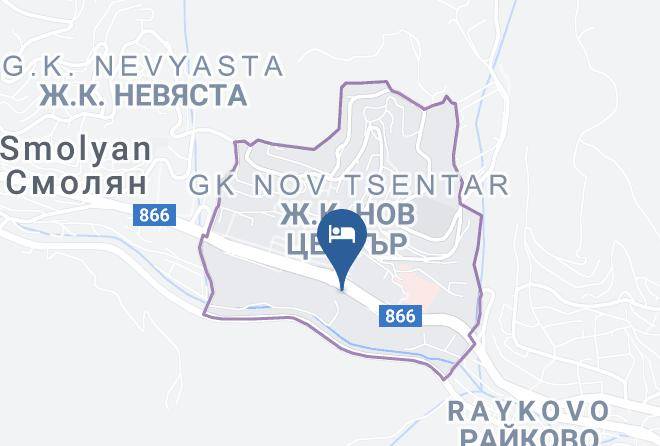 Smolyan Zhk Nov Tsentar - Hotel Dikas Maps