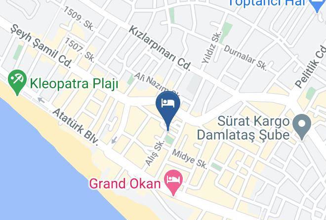 Hotel Dikkaya Map