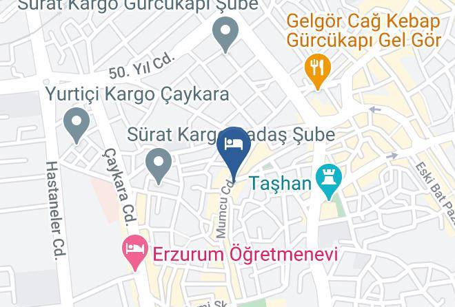 Yakutiye - Dilaver Hotel Maps