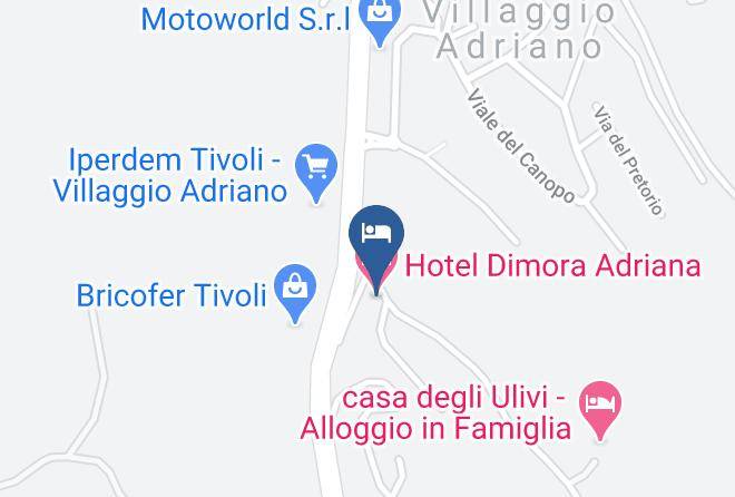 Rome - Hotel Dimora Adriana Maps