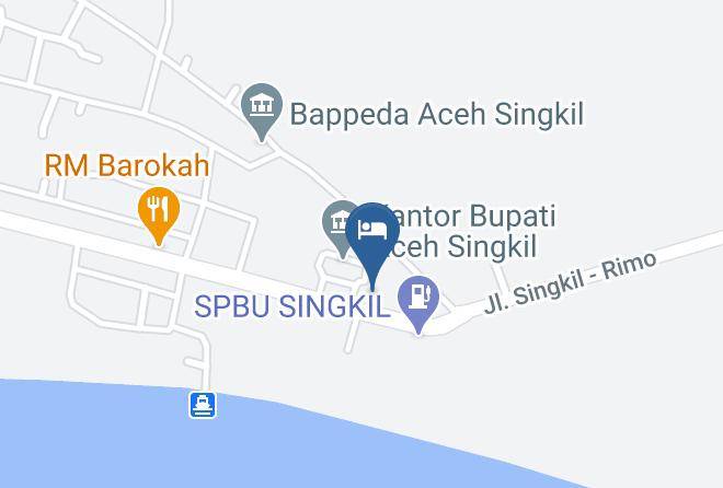 Aceh Singkil Regency - Hotel Dina Amalia Maps