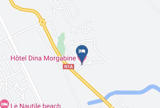 Saint Paul - Hotel Dina Morgabine Maps