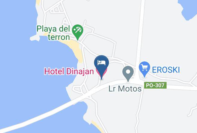 Pontevedra - Hotel Dinajan Maps