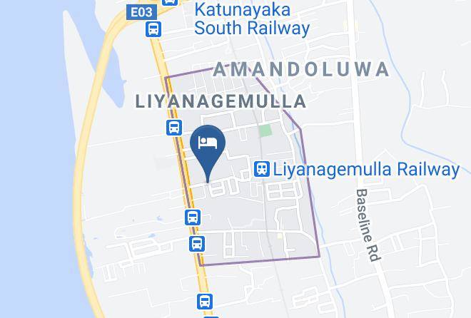 Colombo - Hotel Dinara Maps