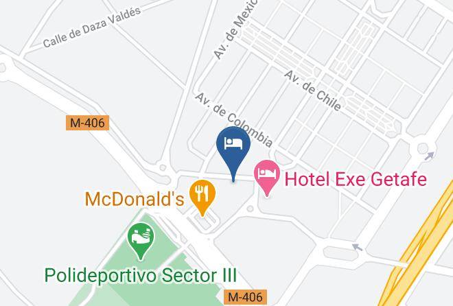 Madrid - Hotel Dinastia Maps