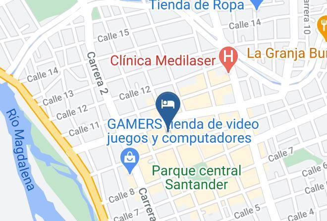 Neiva - Hotel Dinastia Real Maps