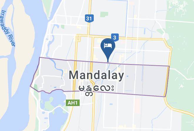 Mahaaungmye - Hotel Dingar Maps