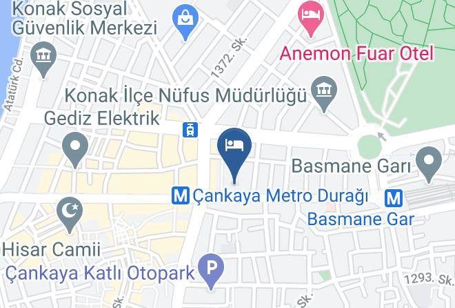 Konak - Otel Dinlen Maps