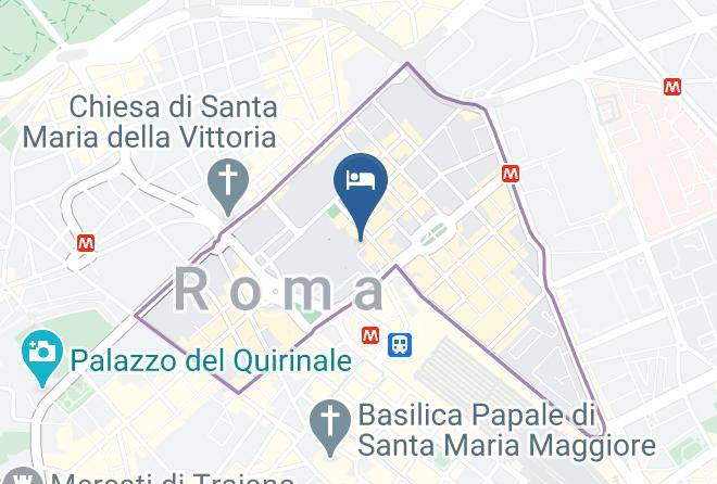 Rome - Hotel Diocleziano Maps