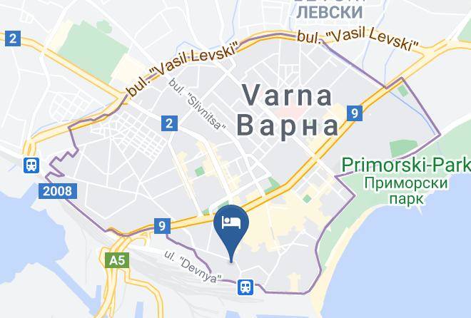 Varna - Hotel Dionis Maps