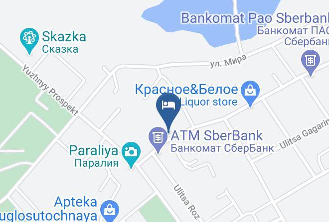 Anapa - Hotel Dionisyi Maps