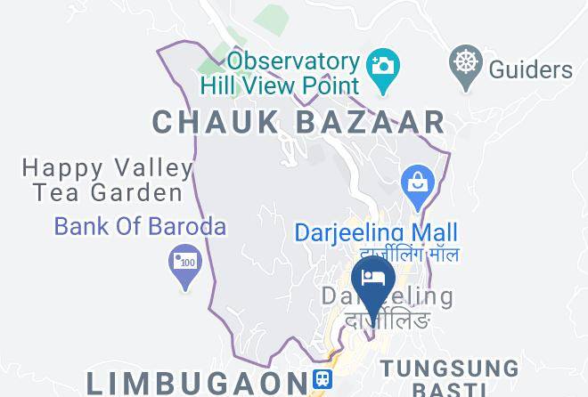 Darjiling - Hotel Dip Palace Maps