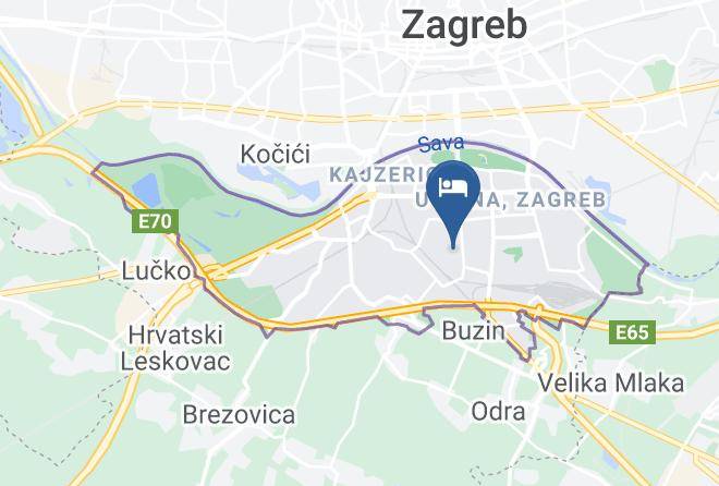 Zagreb - Hotel Diplomat Maps