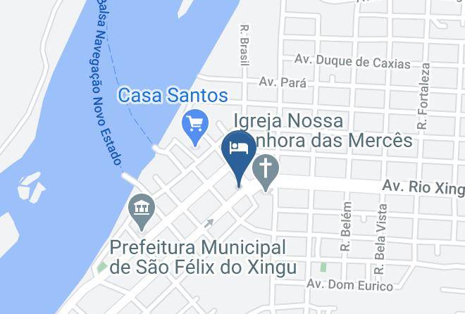 Sao Felix Do Xingu - Hotel Diplomata Maps