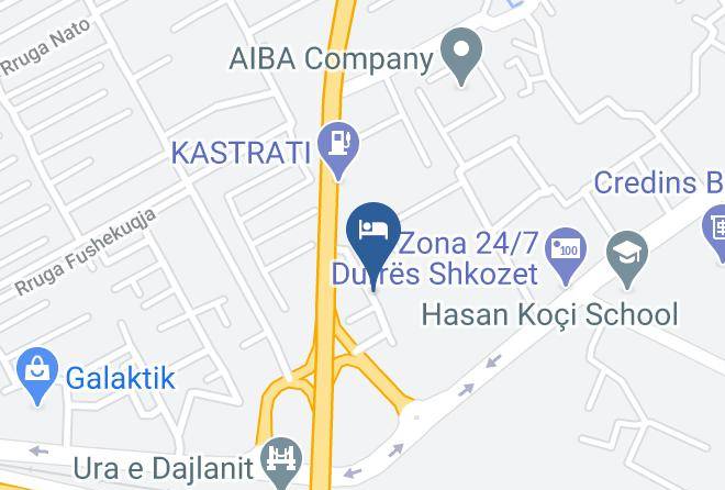 Durres - Hotel Diplomati Maps