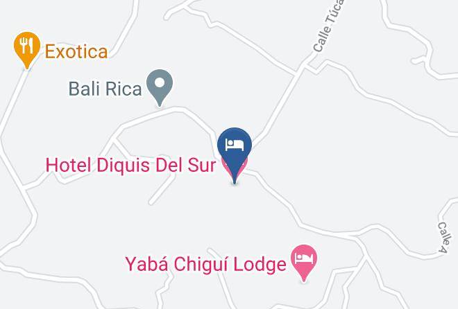 Osa - Hotel Diquis Del Sur Maps