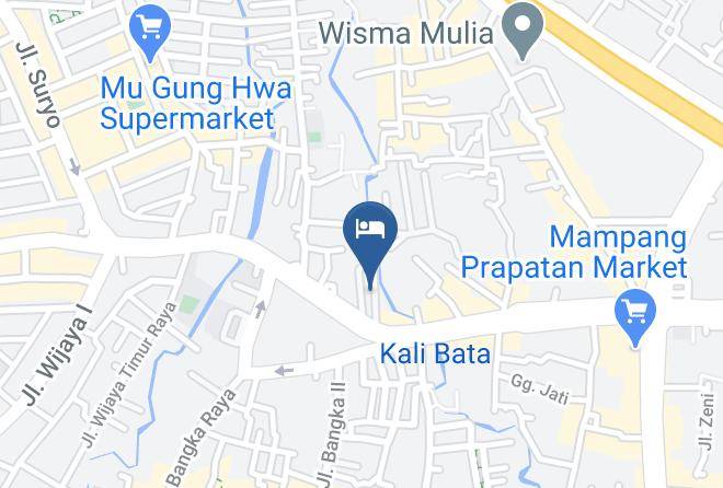 Jakarta Selatan - Hotel Diradja Maps