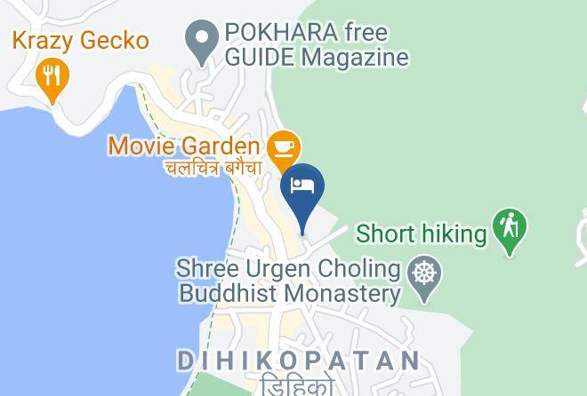 Pokhara - Hotel Direction Pokhara Maps